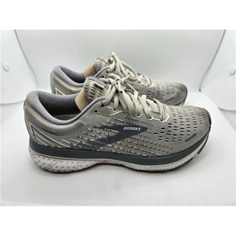 Brooks Ghost 13 Shoes Women's 6.5 B Gray Running Athletic Walking Gym Sneakers
